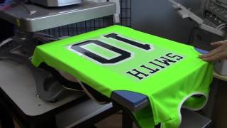 How Make a Custom Sports Jersey with DigitalHeatFX [upl. by Bamford]