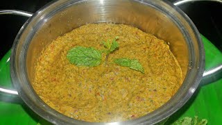 Pudina Chutney  புதினா சட்னி  Mint Chutney in tamil [upl. by Rumpf]