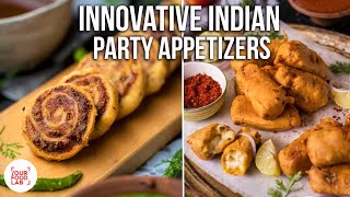 INNOVATIVE INDIAN PARTY APPETIZERS [upl. by Akinek]