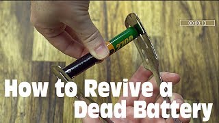 How to Revive a Dead AAAAA Battery [upl. by Storer]