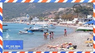 KEFALOS BEACH in Kos Greece  Beaches and Attractions on Kos  Kos Island Κως [upl. by Retsevel]