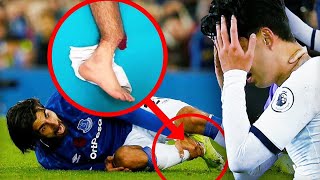 Andre Gomes Gruesome Injury Leaves Players In Tears [upl. by Mullen]