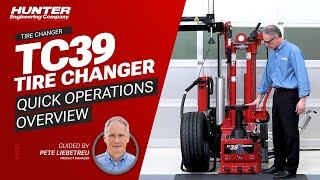 TC39 Tire Changer Operation  Hunter Engineering Company [upl. by Nitsirc592]