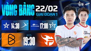 1S vs BSS  FPL vs TDT  BOX vs FPT  VÒNG BẢNG GĐ1  ABBEN ENERGY ĐTDV MÙA XUÂN 2025 NGÀY 2202 [upl. by Adnuahsor99]