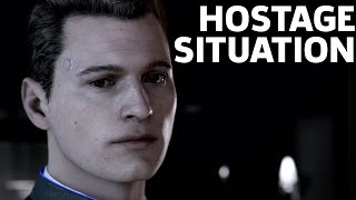 Detroit Become Human  Hostage Negotiation Gameplay [upl. by Linell]