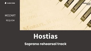 Mozart Requiem Hostias Soprano rehearsal track [upl. by Neitsabes]