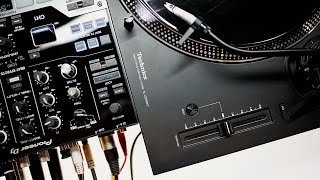 Technics SL1200MK7 Turntable  Cut Chemist First Impressions [upl. by Nodab594]