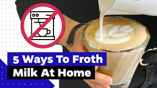 How To Froth Milk At Home Best Milk Frothers Review [upl. by Eleets]