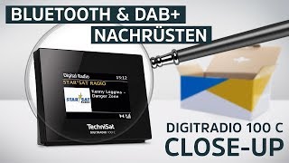 Bluetooth und DAB nachrüsten  DIGITRADIO 100 C  TechniSat [upl. by Yhtamit]