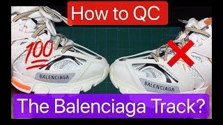 Balenciaga Track Sneaker QC Check Review [upl. by Sclar]