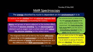 OCR A 632 Spectroscopy REVISION [upl. by Julius244]