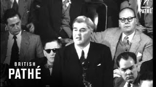 Bevan Speaks On Housing At Labour Conference 1954 [upl. by Ibson]