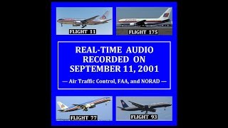 9112001 AVIATION AUDIO TRANSMISSIONS ATC FAA amp NORAD [upl. by Gregg]