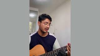 Sushant KC  Risaune Vaye Acoustic Cover [upl. by Enaile]