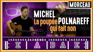 Cours de Guitare  Apprendre La Poupée qui Fait Non de Michel Polnareff [upl. by Ennairrek]