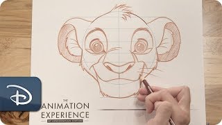 HowTo Draw Simba From ‘The Lion King’ [upl. by Kisung]