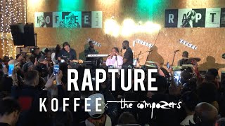 Koffee Featuring The Compozers  Rapture LIVE [upl. by Bhayani58]