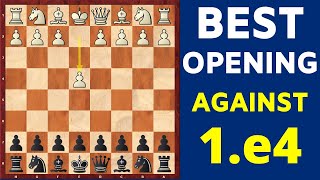 The BEST Chess Opening for Black Against 1e4 [upl. by Knowles32]