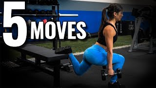 TOP 5 Strong Glutes Exercises for Females [upl. by Dukey79]