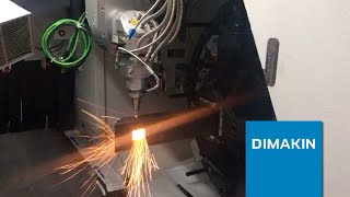 Máquina Corte Laser Tubo 3D DIMAKIN [upl. by Bigod]