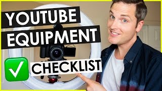 YouTube Equipment List for Making Videos [upl. by Irrak]