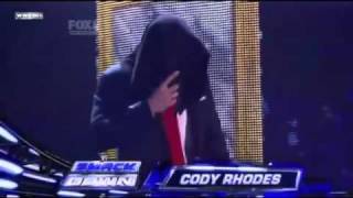 Cody Rhodes New Theme Song UnDashing  WWE SmackDown 3182011 [upl. by Anec733]