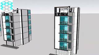 VIVIENDA MULTIFAMILIAR COMERCIAL 4 5 X 12 [upl. by Enelegna]