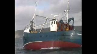 An Irish fishing trawler herring fishing [upl. by Yancey]