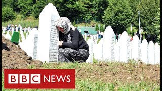 25 years after Srebrenica massacre genocidedenial lives on  BBC News [upl. by Tye]