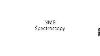 ALevel Chemistry NMR Spectroscopy Part 1 [upl. by Itaws526]