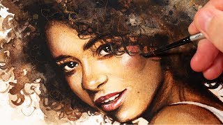 10 TIPS for Watercolor Portraits  HOW TO USE WATERCOLOR [upl. by Larkins]