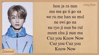 NCT U  Know Now Easy Lyrics [upl. by Bolan287]