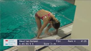 Senet Diving Cup 2017 Girls C Platform [upl. by Eiffe]