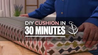 Make a Box Corner Cushion  The 30 Minute Cushion [upl. by Bannerman]