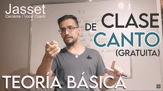 Clase de canto Gratuita  Teoría Básica [upl. by Gorlin]