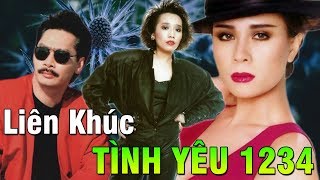 Liên Khúc Tình Yêu 1 2 3 4  Ngọc Lan Trung Hành Kiều Nga  Liên Khúc Nhạc Hải Ngoại Sôi Động Nhất [upl. by Alien]