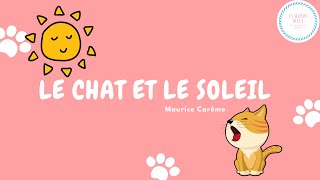 Le chat et le soleil Maurice Carême [upl. by Larimor]