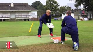 Wicket Keeping drills with Sam Billings [upl. by Ahgiel]