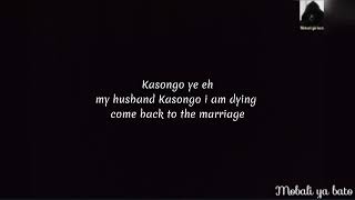 KASONGO LYRICS TRANSLATION [upl. by Ellesij]