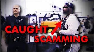 Exposing SCAMMER at SneakerCon [upl. by Seidnac]