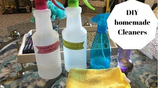 Homemade Cleaners using Venigar Dawn Rubbing alcohol for Kitchen WindowsBathroom Cleaner [upl. by Puklich750]