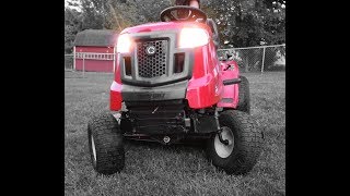 TroyBilt Bronco 17HP Automatic 42in Riding Lawn Mower Review [upl. by Rebna]