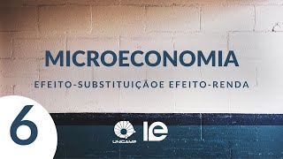 Microeconomia  Aula 6  Efeitosubstituição e efeitorenda [upl. by Genevra]