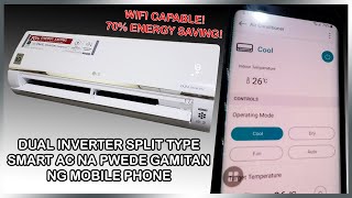 LG Premium Dual Inverter WiFi Split Type Smart Aircon Review  Part 1 [upl. by Elvyn586]