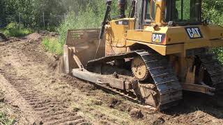 Cat D6T XW Land clearing [upl. by Caesaria322]