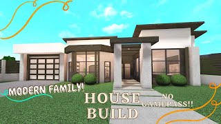 25KBLOXBURG MODERN HOUSEBUILD NO GAMEPASS [upl. by Refanej362]