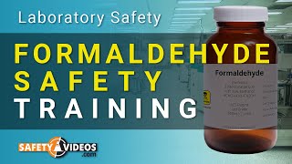 OSHA Formaldehyde Training Video  Standard 19101048 [upl. by Atiuqel]