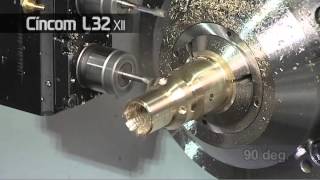 Citizen Cincom L32 Sliding Head Lathe [upl. by Anyl725]