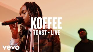 Koffee  Toast Live  Vevo DSCVR [upl. by Kcirdez231]