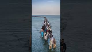 In Somalia People walk in sea Magic [upl. by Latsirk]